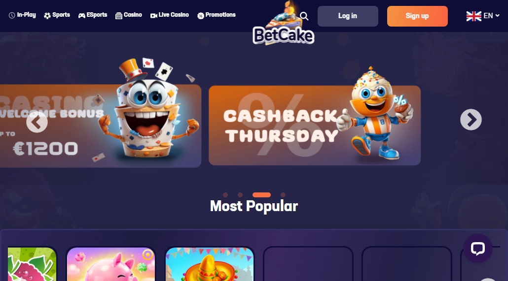 Betcake Casino